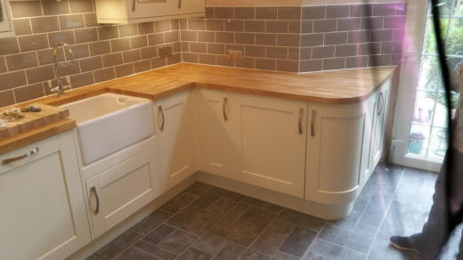 SOLID OAK KITCHEN WORKTOP