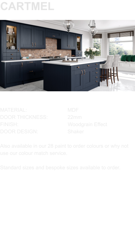 cartmel kitchen in indigo blue