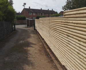 Designer fencing in Stockport