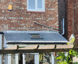 new solid conservatory roof in Edgerley