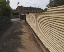 Designer fencing in Stockport