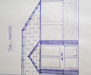 Plan of new conservatory roof in Audenshaw