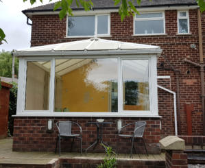 old conservatrory roof in Audenshaw