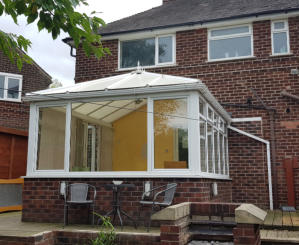 old conservatrory roof in Audenshaw