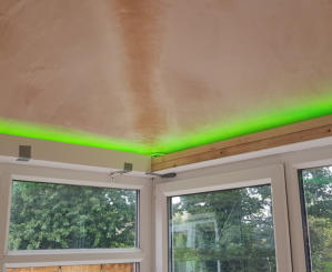 lighting in new conservatory roof in Audenshaw