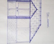 Plan of new conservatory roof in Audenshaw