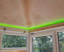 lighting in new conservatory roof in Audenshaw