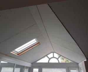 inside new solid roof Stalybridge