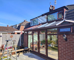 old conservatory roof Stockport.