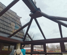 old conservatory roof Stockport.