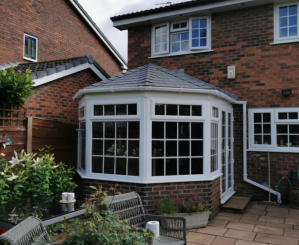 new solid conservatory roof in Stockport