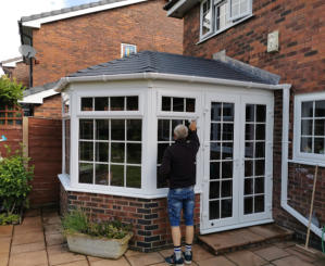 new solid conservatory roof in Stockport