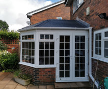 new solid conservatory roof in Stockport